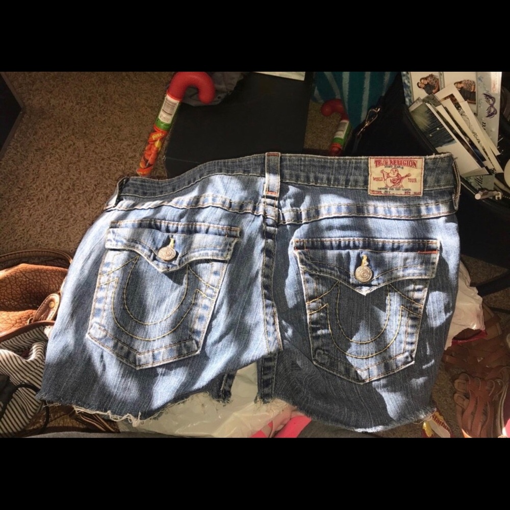 True religion shorts